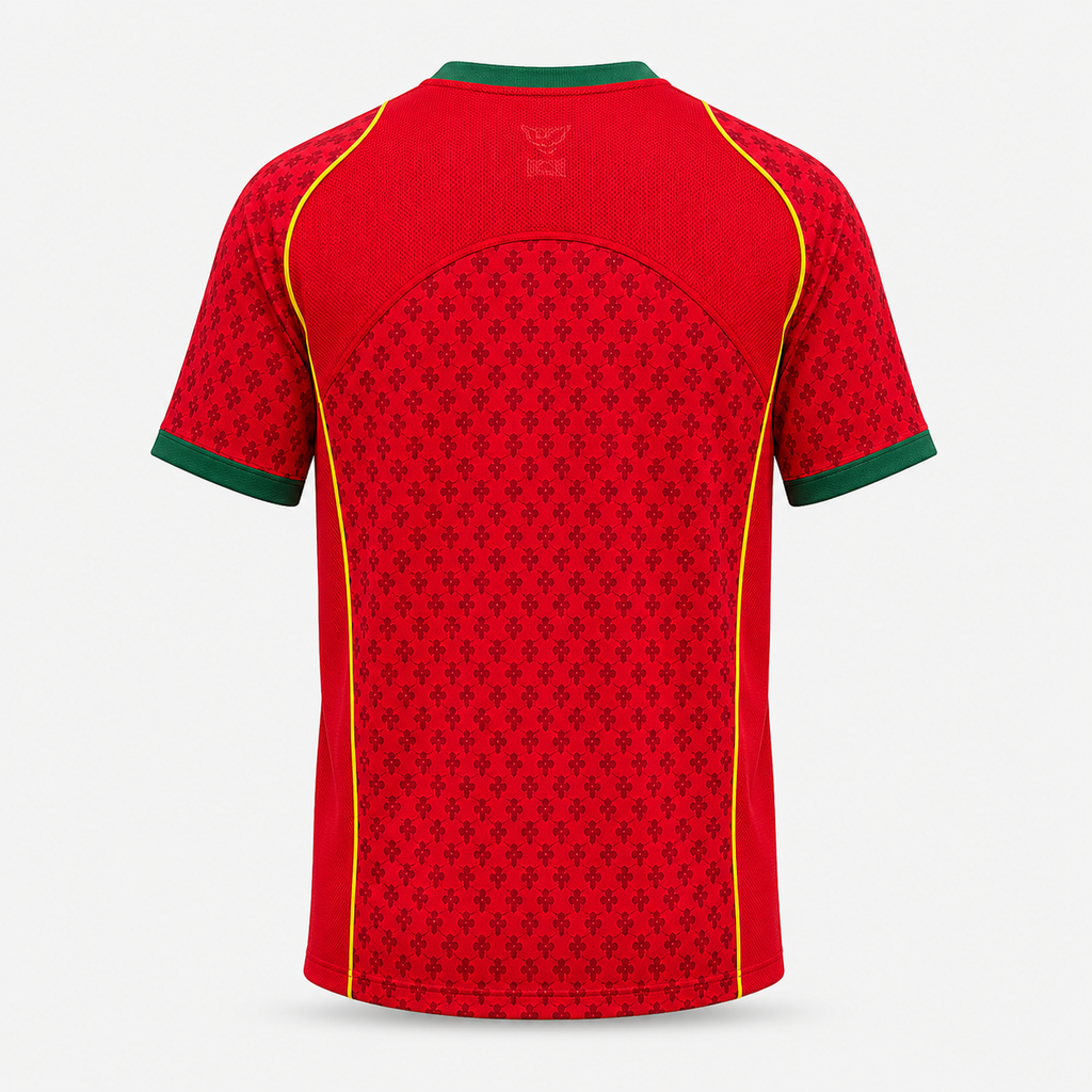 Camiseta Portugal retro roja 2004