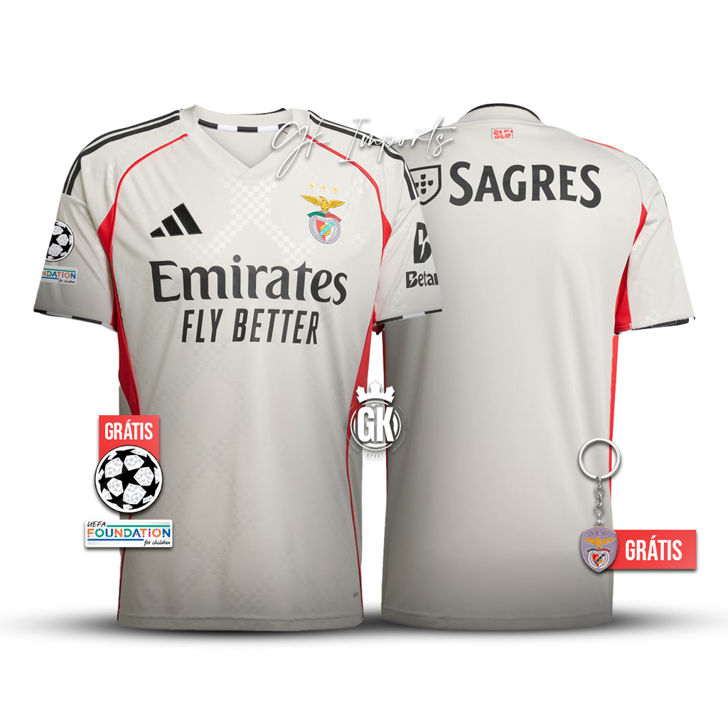 Camiseta alternativa SECUNDARIA beige 2025/26