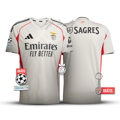 Camiseta alternativa SECUNDÁRIA bege 2025/26