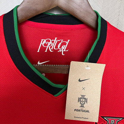 Camiseta Portugal roja home Euro 2024