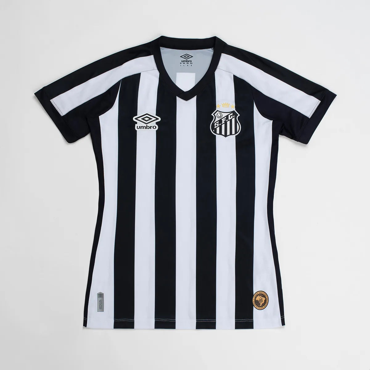 Camiseta Santos Away 2026/27 blanca/negro - FEMENINA