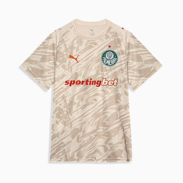 Camiseta Palmeiras portero - bege alternativa 2026
