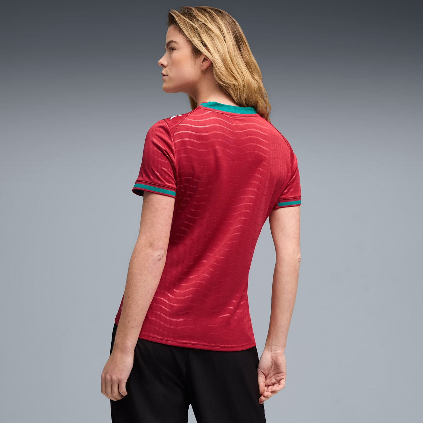 Camiseta Femenina Selección de Portugal roja principal COPA DEL MUNDO 2026