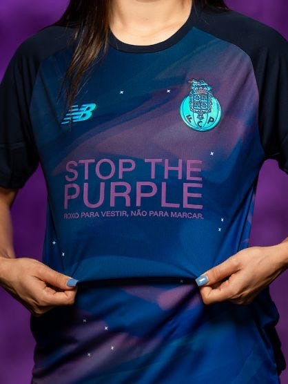 Camiseta CELESTIAL especial azul de apoio à APAV 2024/25