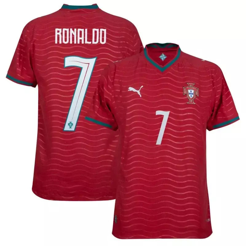 Camiseta Selección de Portugal RONALDO 7 principal COPA DEL MUNDO 2026 - roja
