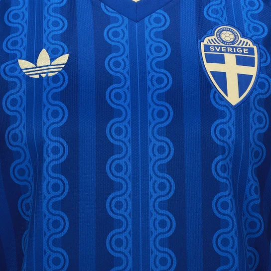 Camiseta Selección de Suecia alternativa azul - Copa del Mundo 2026