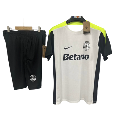Conjunto adulto treinamento gris y negra 2025/26