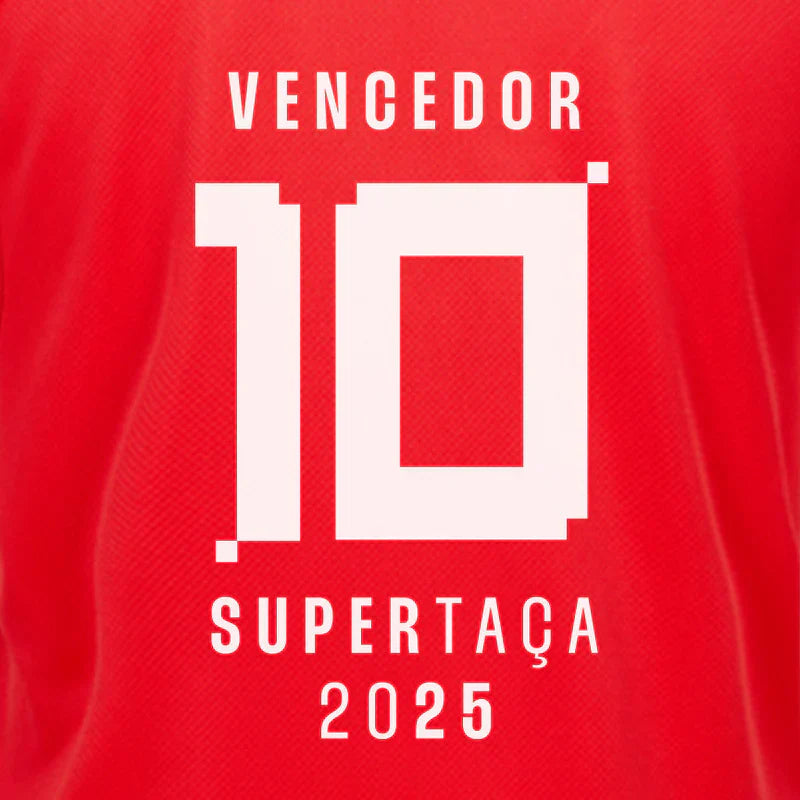 Camiseta campeón SUPERTAÇA PRINCIPAL roja 2025/26
