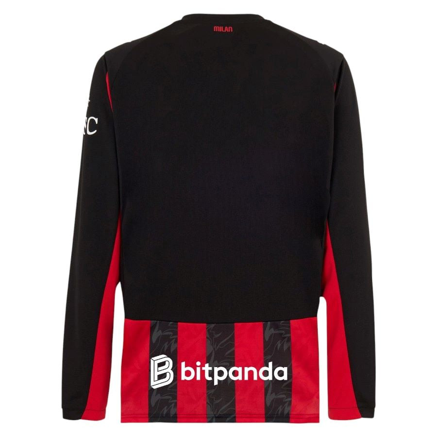 Camiseta Milan principal 2025/26 - MANGA LARGA