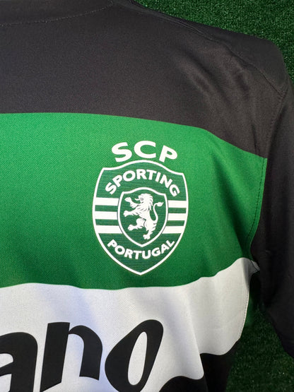 Camiseta principal verde/blanca/negra 2024/25