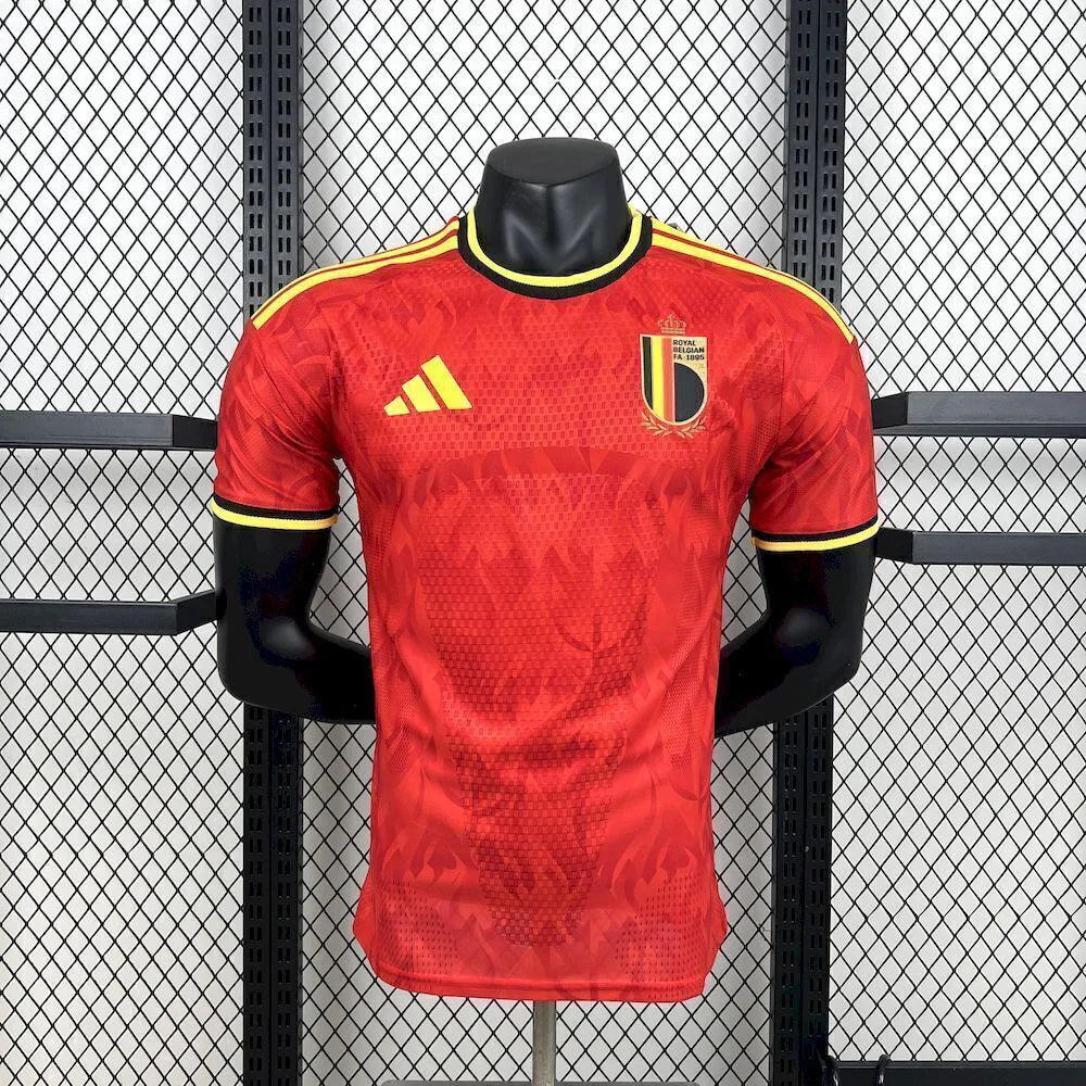 Camiseta Belgica principal copa del mundo 2026 roja - PLAYER