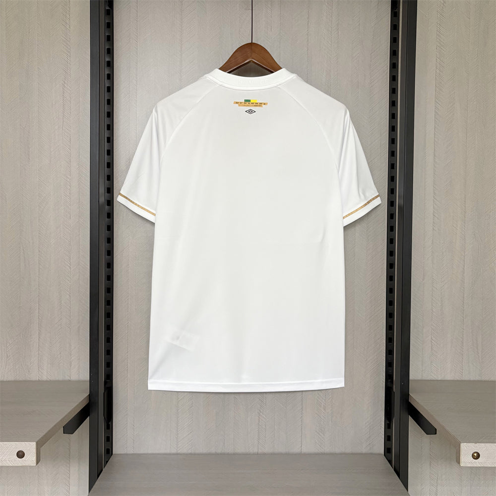 Camiseta Santos home 2026 blanca