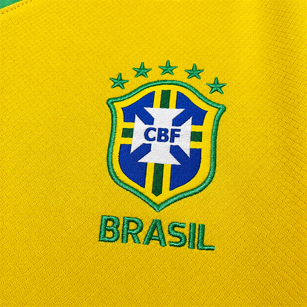 Camiseta Brasil Jhordan Amarilla 2026