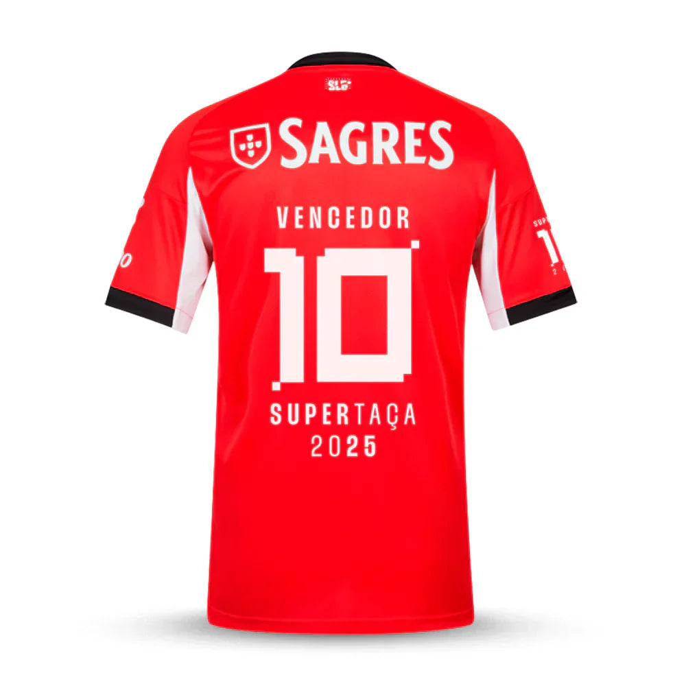 Camiseta campeón SUPERTAÇA PRINCIPAL roja 2025/26