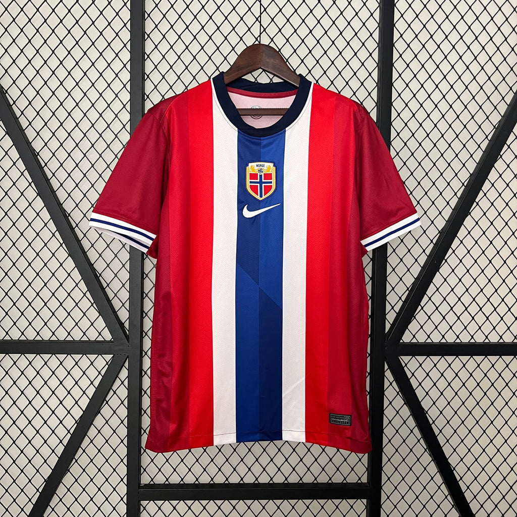 Camiseta Noruega Local Euro 2024/25