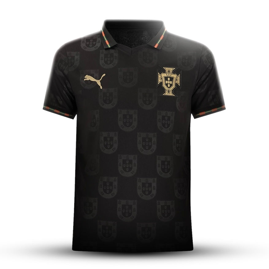 Camiseta Selección de Portugal RONALDO 7 edición especial pantera negra EUSÉBIO 2026/27 - ADEPTO