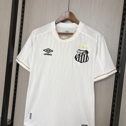 Camiseta Santos home 2026 blanca