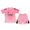 Conjunto infantil portero rosa 2025/26