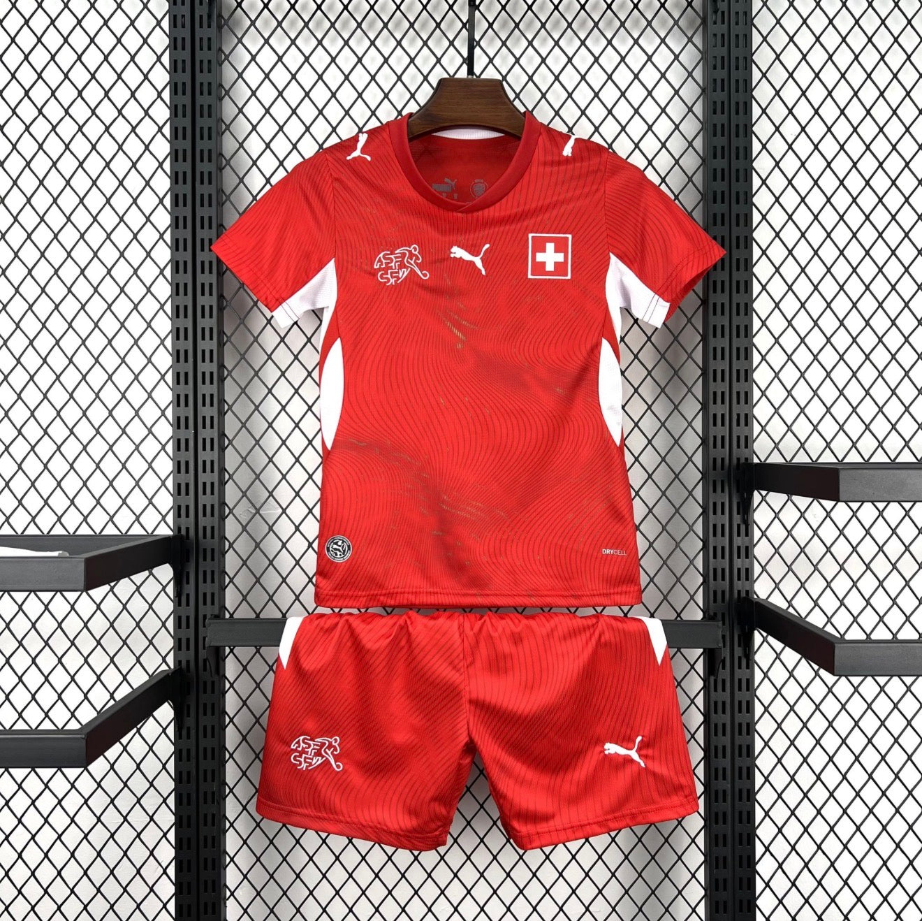 SUIZA I INFANTIL COPA DO MUNDO 2026 CONJUNTO INFANTIL