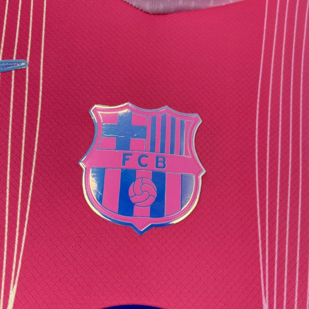 Camiseta Barcelona alternativa rosa 2025/26