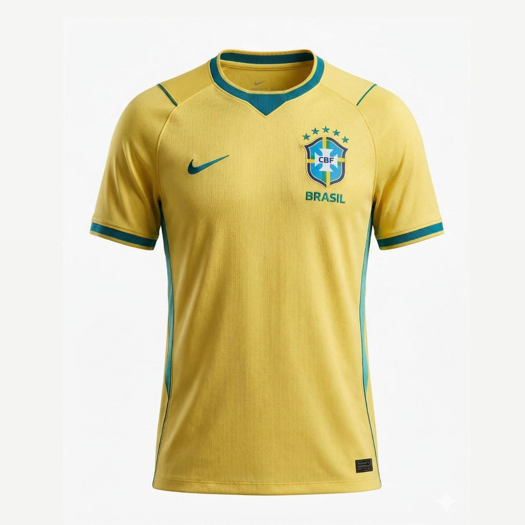 Camiseta Brasil Amarilla Local Copa del Mundo 2026