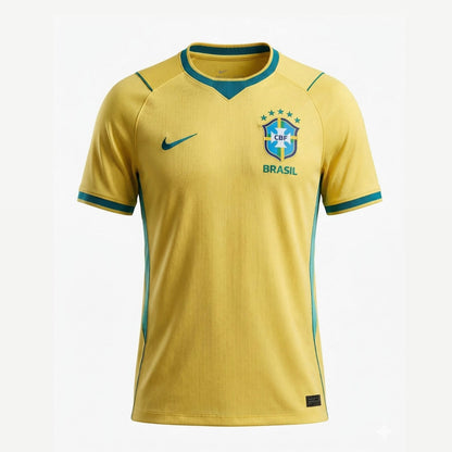 Camiseta Brasil Amarilla Home Copa del Mundo 2026