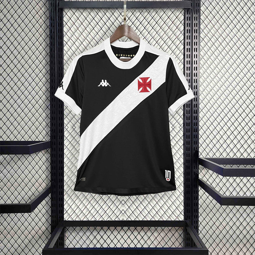 Camiseta Vasco da Gama negra Home 2024/25 - FEMENINA