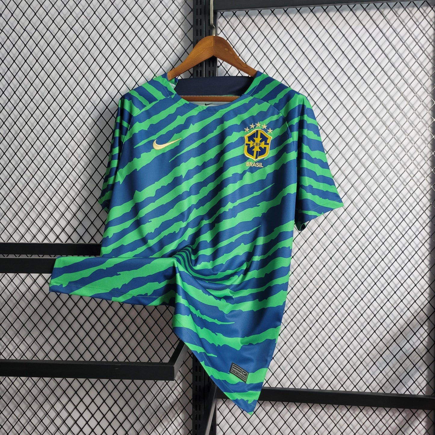 Camiseta Selección Brasil 2022/23 Pré Jogo