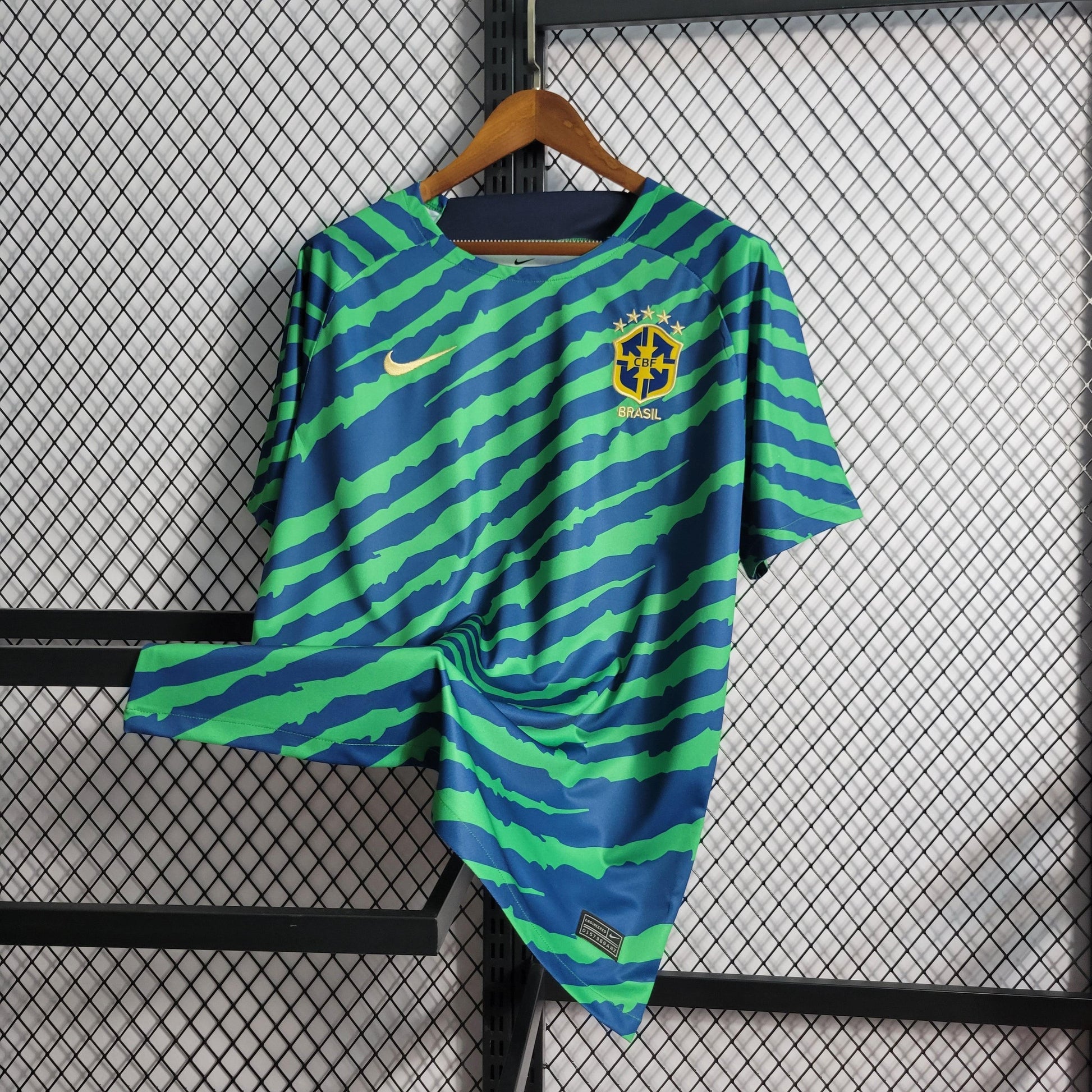 Camiseta Selección Brasil 2022/23 Pré Jogo