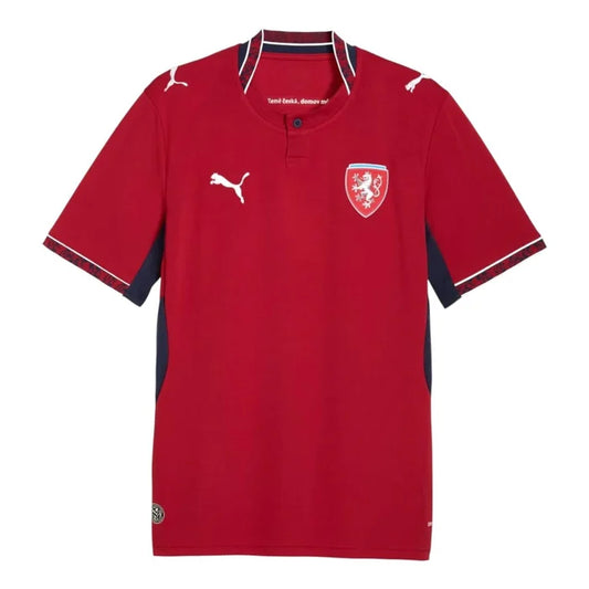 Camiseta Selección de República Checa principal roja - Copa del Mundo 2026