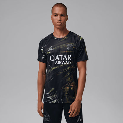 Camiseta PSG jordan 2026 Night Edition negra - LANZAMIENTO