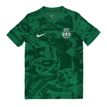 Camiseta pré jogo verde 2025/26