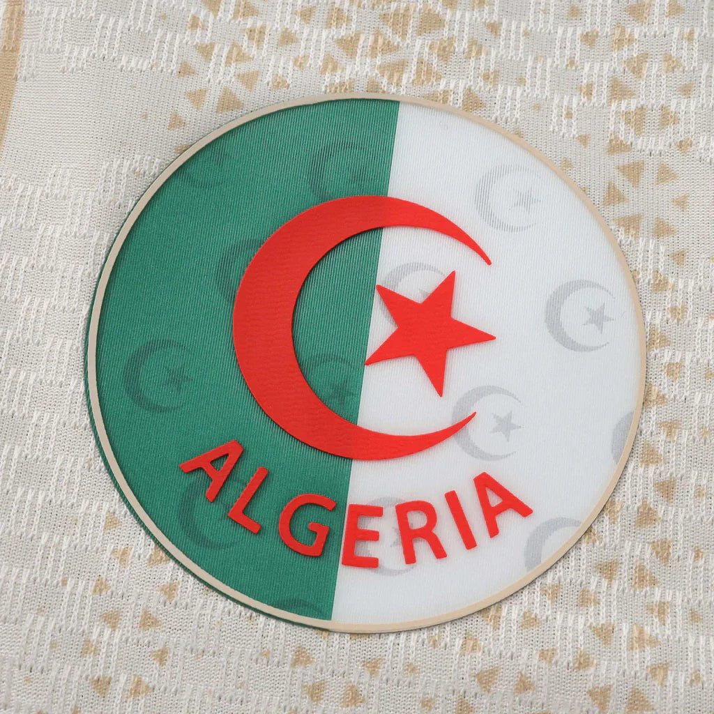 Camiseta Selección de Argelia principal blanca - Copa del Mundo 2026