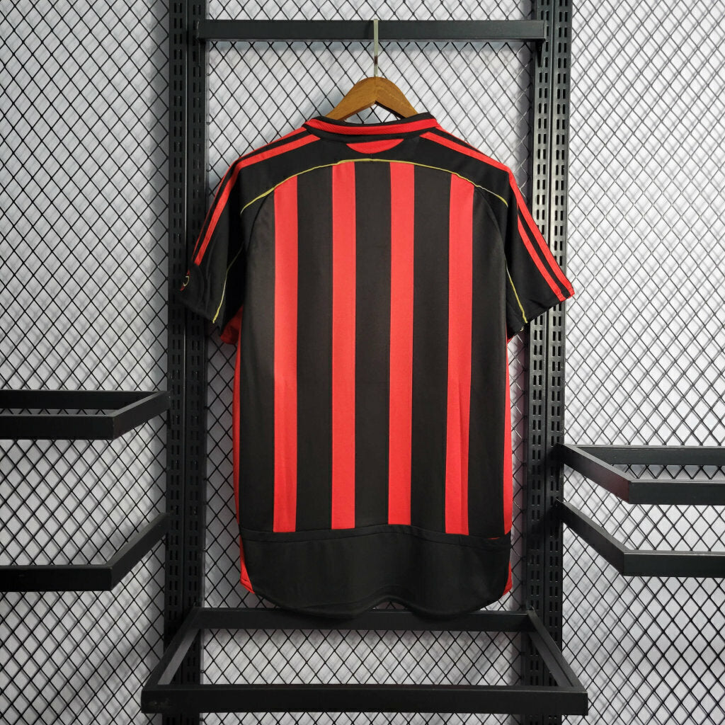 Camiseta AC Milan Retro 2006/07 - roja y negra