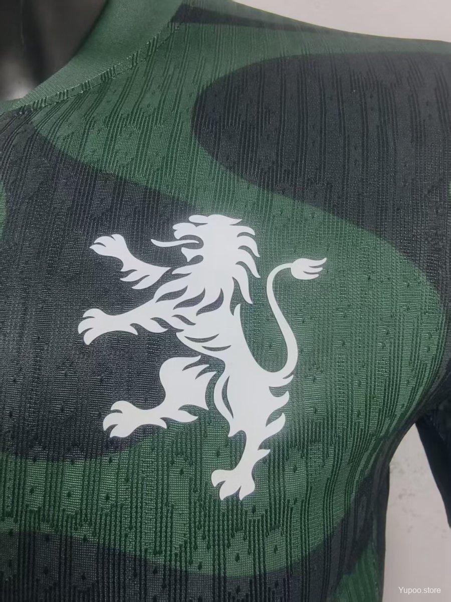 Camiseta alternativa verde y negro 2025/26 - PLAYER