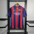 Camiseta Barcelona Local Retro 2014/15 - Roja y Azul
