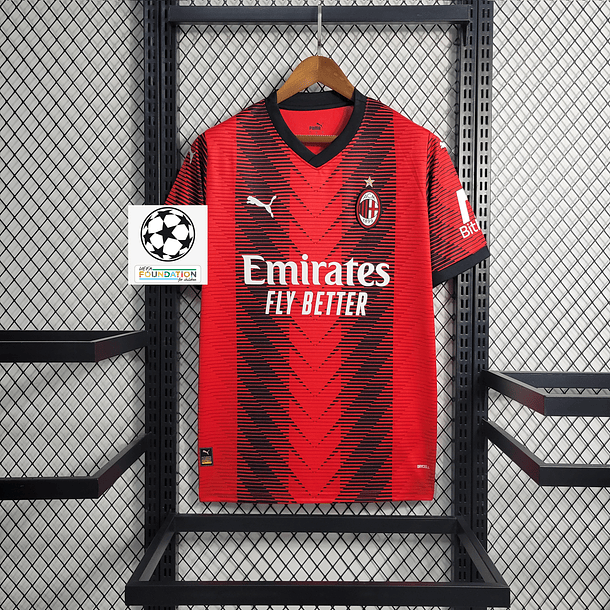 Camiseta Milan roja Local 2023/24