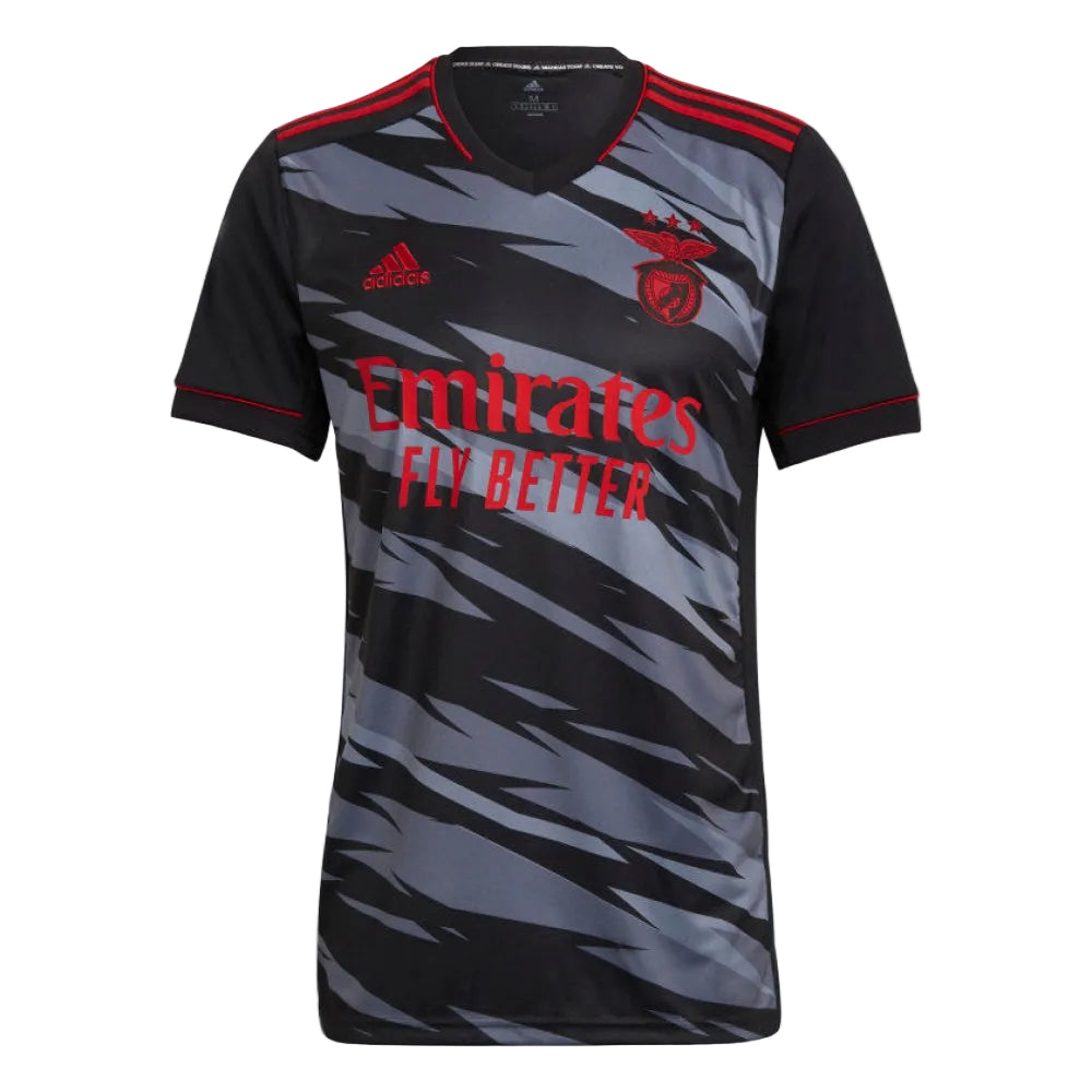 Camiseta S L B retro tercera GRIS y NEGRA 2021/22