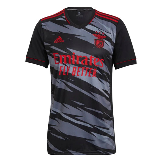 Camiseta S L B retro tercera GRIS y NEGRA 2021/22