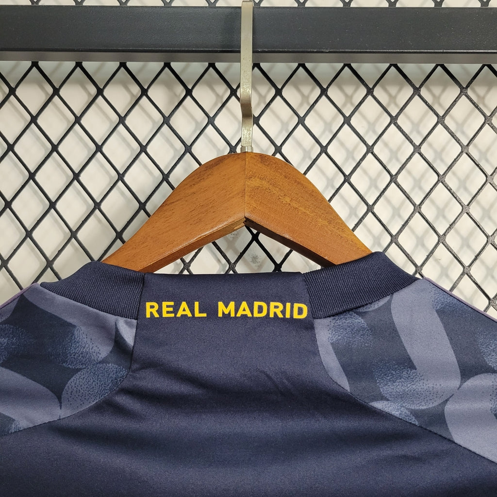 Camiseta Real Madrid negra/gris Away 2023/24