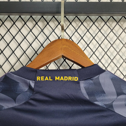 Camiseta Real Madrid negra/gris Away 2023/24