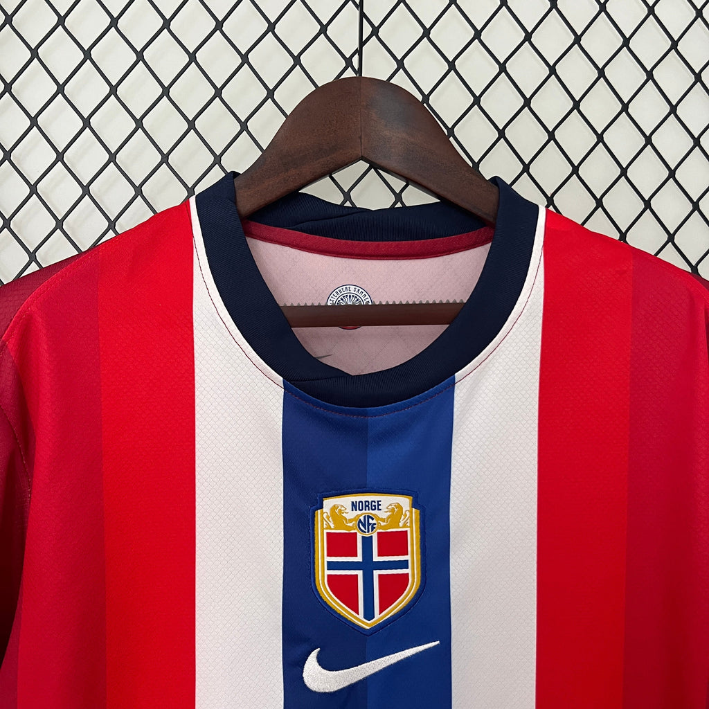 Camiseta Noruega Local Euro 2024/25