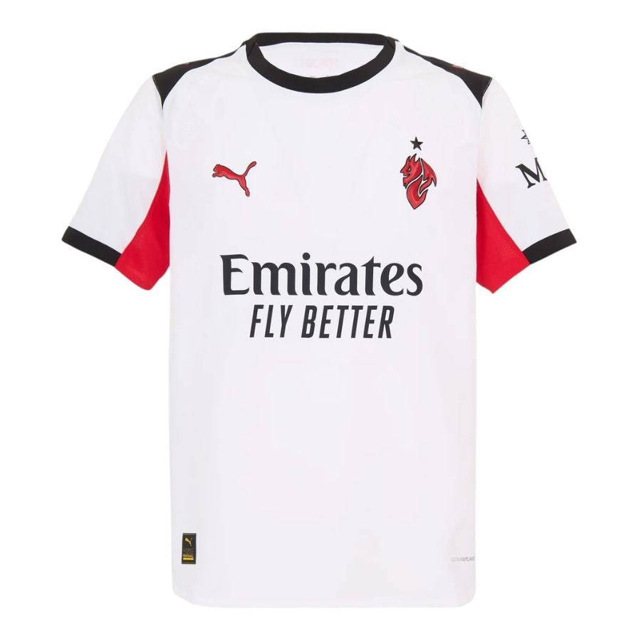 Camiseta Milan blanca alternativa 2025/26