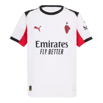 Camiseta Milan blanca alternativa 2025/26