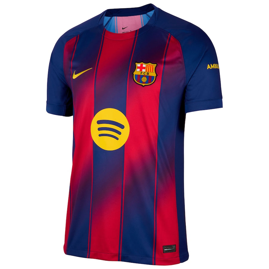 Camiseta Barcelona local azul y rojo 2025/26