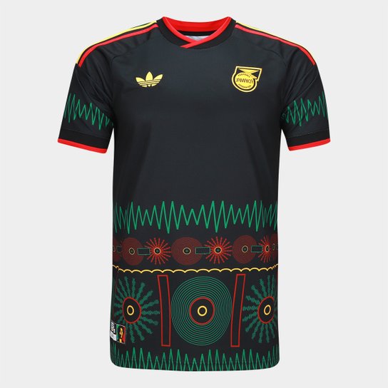 Camiseta Selección de Jamaica alternativa negra - Copa del Mundo 2026