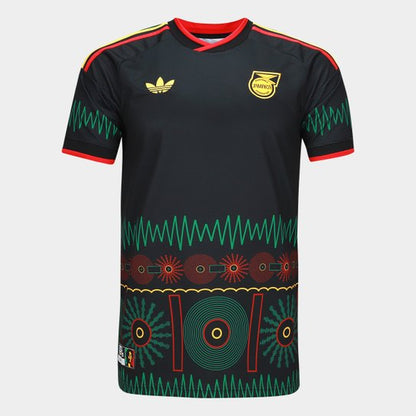 Camiseta Selección de Jamaica alternativa negra - Copa del Mundo 2026