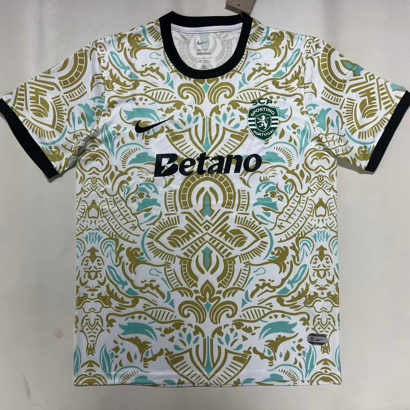 Camiseta concept blanca y dorada 2025/26 - EXCLUSIVA