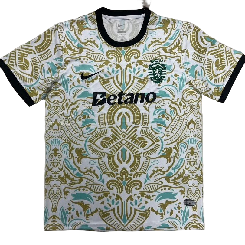 Camiseta concept blanca y dorada 2025/26 - EXCLUSIVA