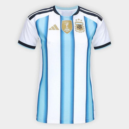 Camiseta FEMENINA Argentina principal azul y blanca - Copa del Mundo 2026